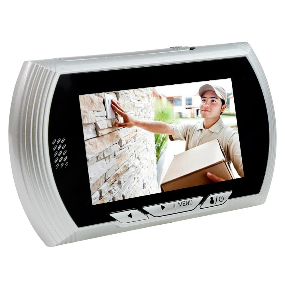 Danmini Smart Digital Door Viewer Peephole Camera with PIR Motion Detection Night Vision DND Fun...