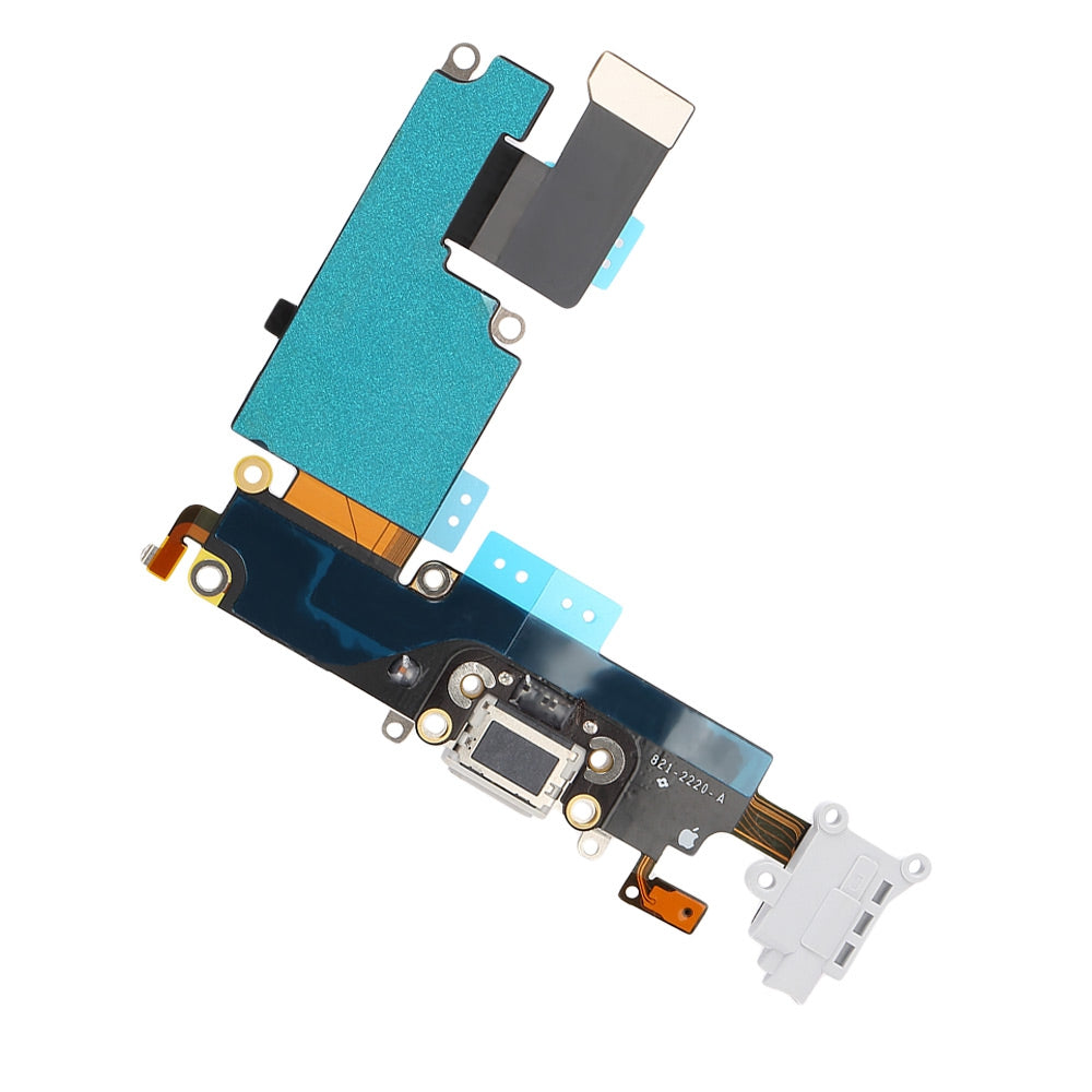 5Pcs Headphone Audio Charging Data USB Port Flex Cable Repair Parts for iPhone 6 Plus