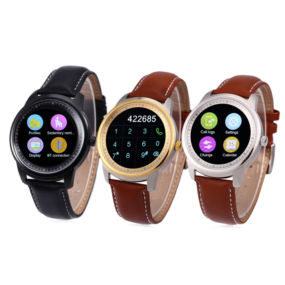 DM365 Smart Watch for Android 4.3 / iOS 7.0 Bluetooth 4.0 Anti-lost Calls Function Pedometer