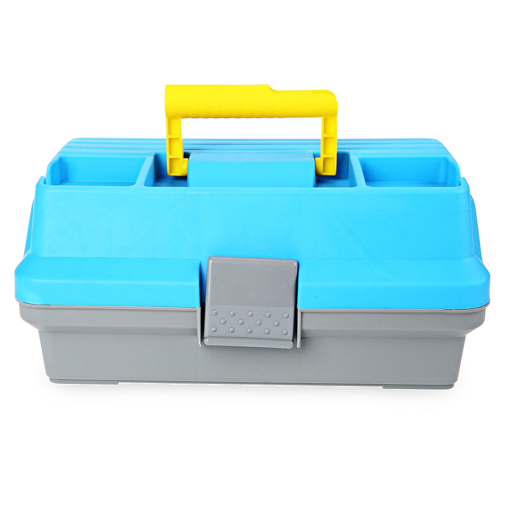 3 Layer Multifunctional Carp Fly Fishing Tackle Plastic Handle Box