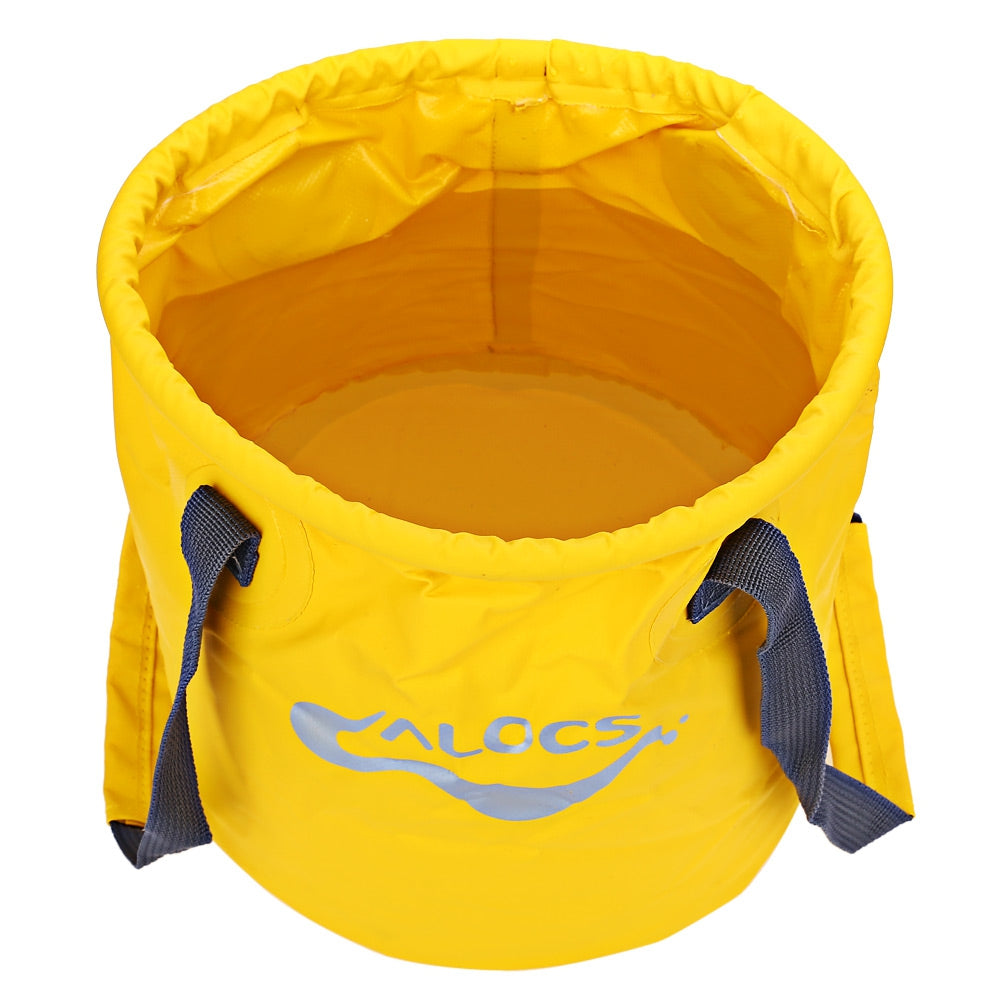 ALOCS AC - Z02 Outdoor Portable Folding Bucket Water Storage Holder for Fishing Camping - 11L