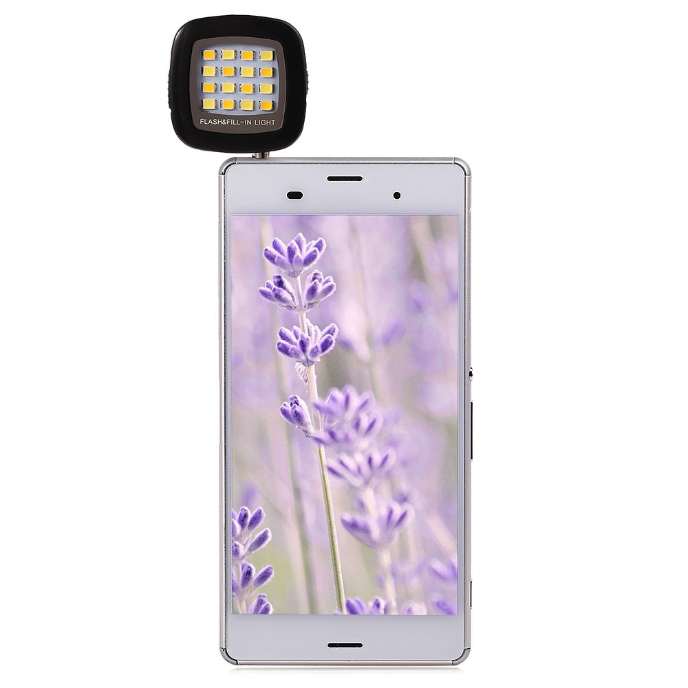 Compact Mobile Phone 16 LED Fill-in Flash Lamp High Luminance LED Light