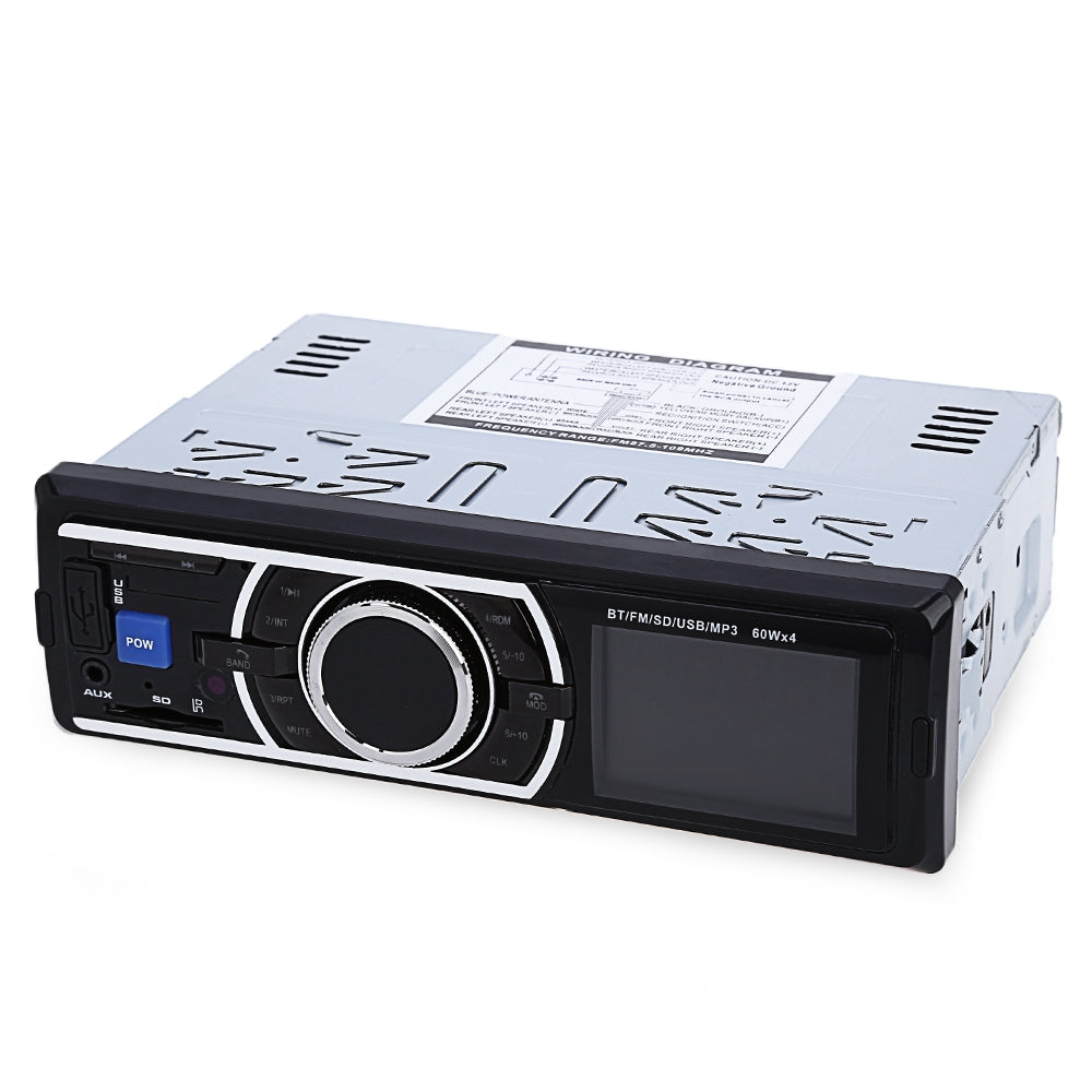 12V Car Stereo In-Dash FM Radio MP3 Audio Player Support Bluetooth 3.0 with USB SD AUX Port