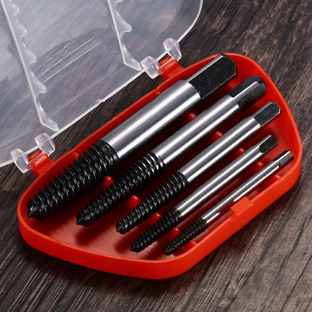 5PCS 3mm-19mm Screw Extractor Set Small Tool