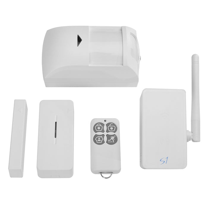 Broadlink S1 Smart Home Alarm Security Suit ( S1 Host / IR Motion Sensor / Windows Door Sensor /...