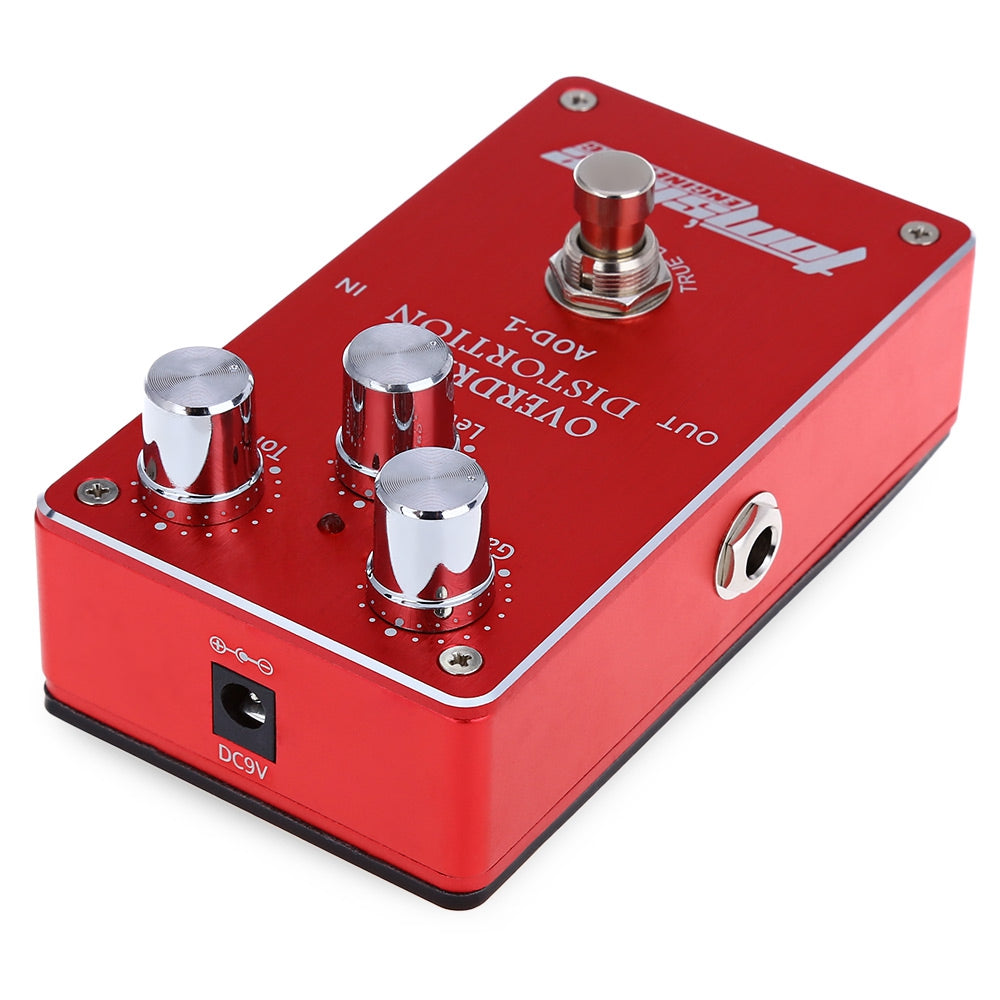 Aroma AOD - 1 Metal Electric Guitar Effect Pedal Overdrive Distortion True Bypass Design Accessory