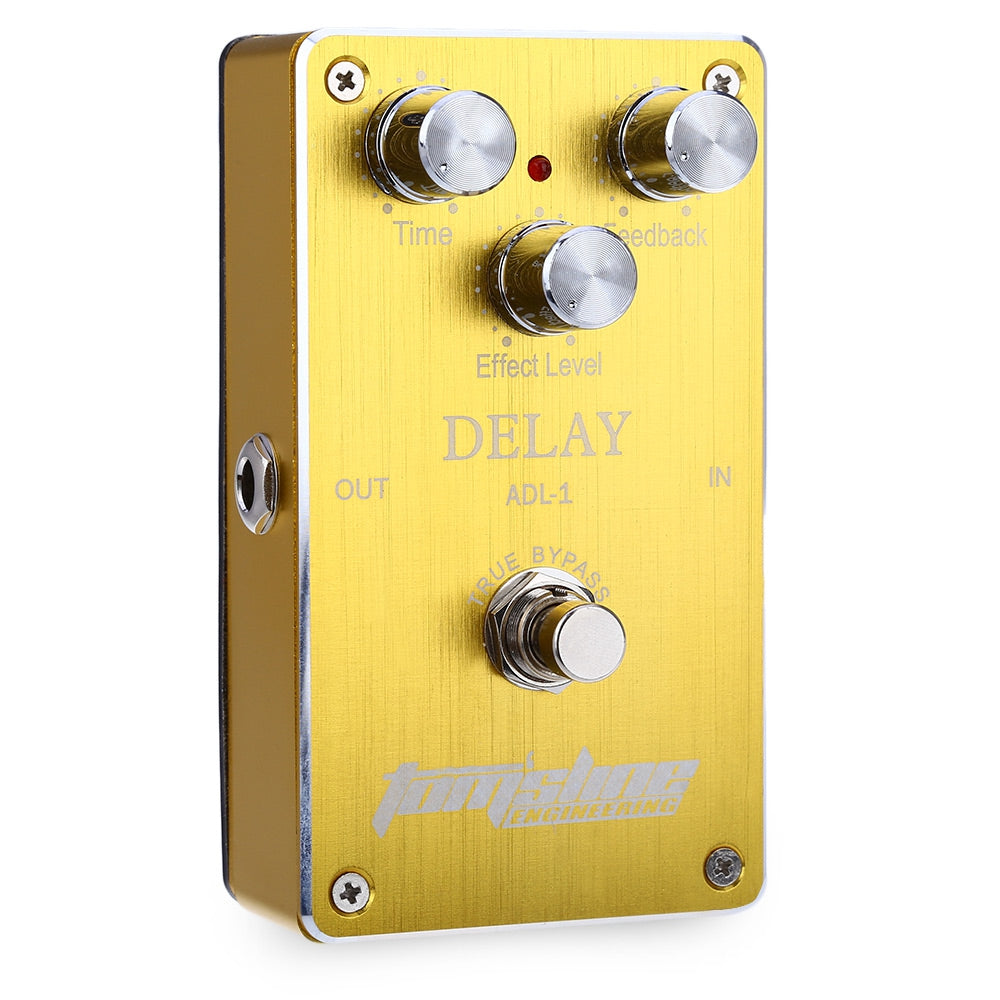 Aroma ADL - 1 Electric Guitar Effect Pedal Delay True Bypass Design with Aluminum Alloy Housing