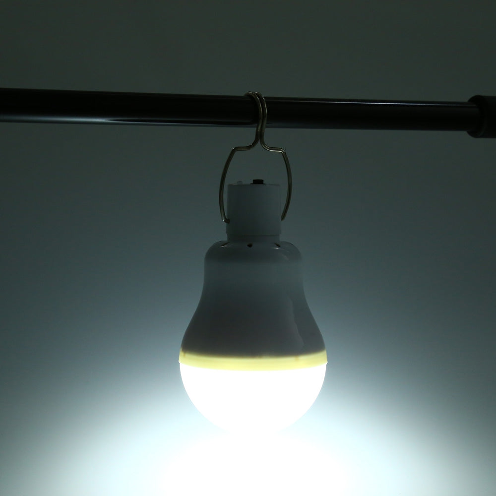 4W LED Solar Powered Light Bulb for Camping