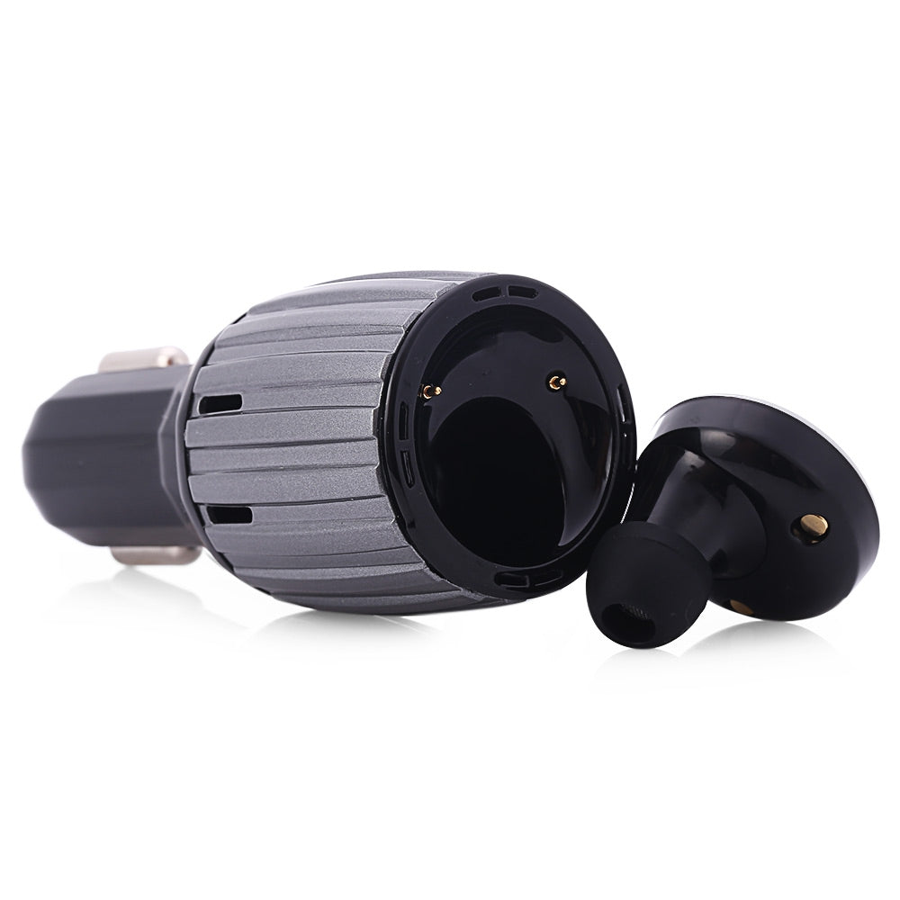 Aigo H20 12 / 24V Car Charger with Bluetooth V4.1 Headset Earphone Hands-free Call Music Play