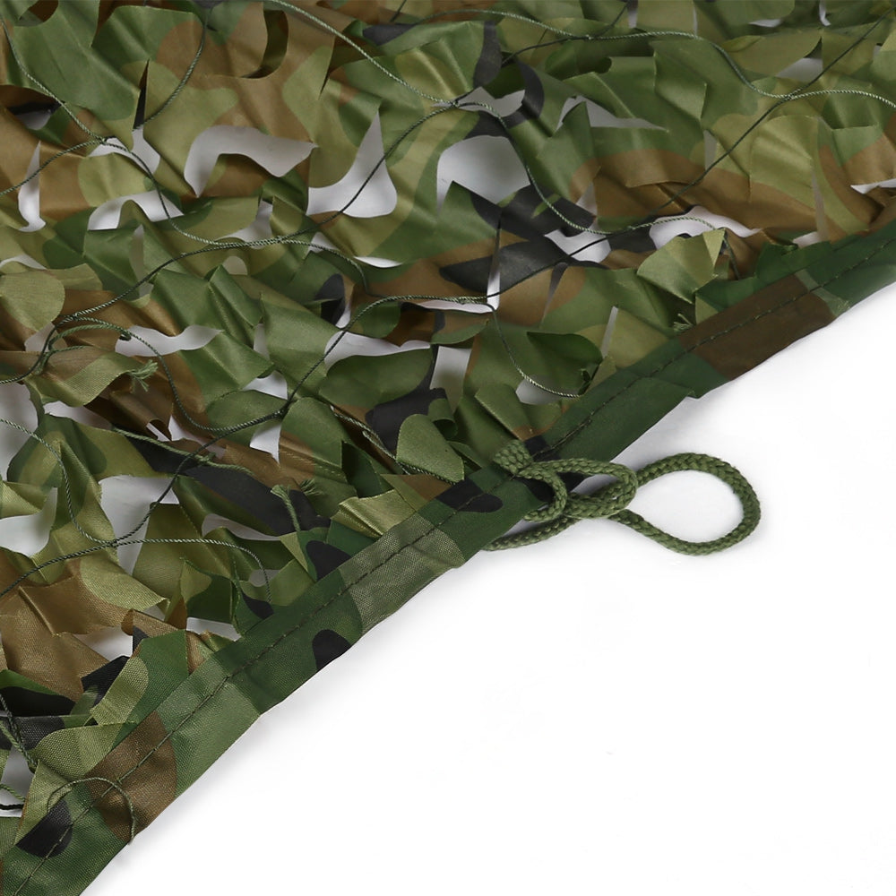 2M x 3M Woodland Military Hunting Camping Tent Car Cover Awning Shelter Sunshade Camouflage Net
