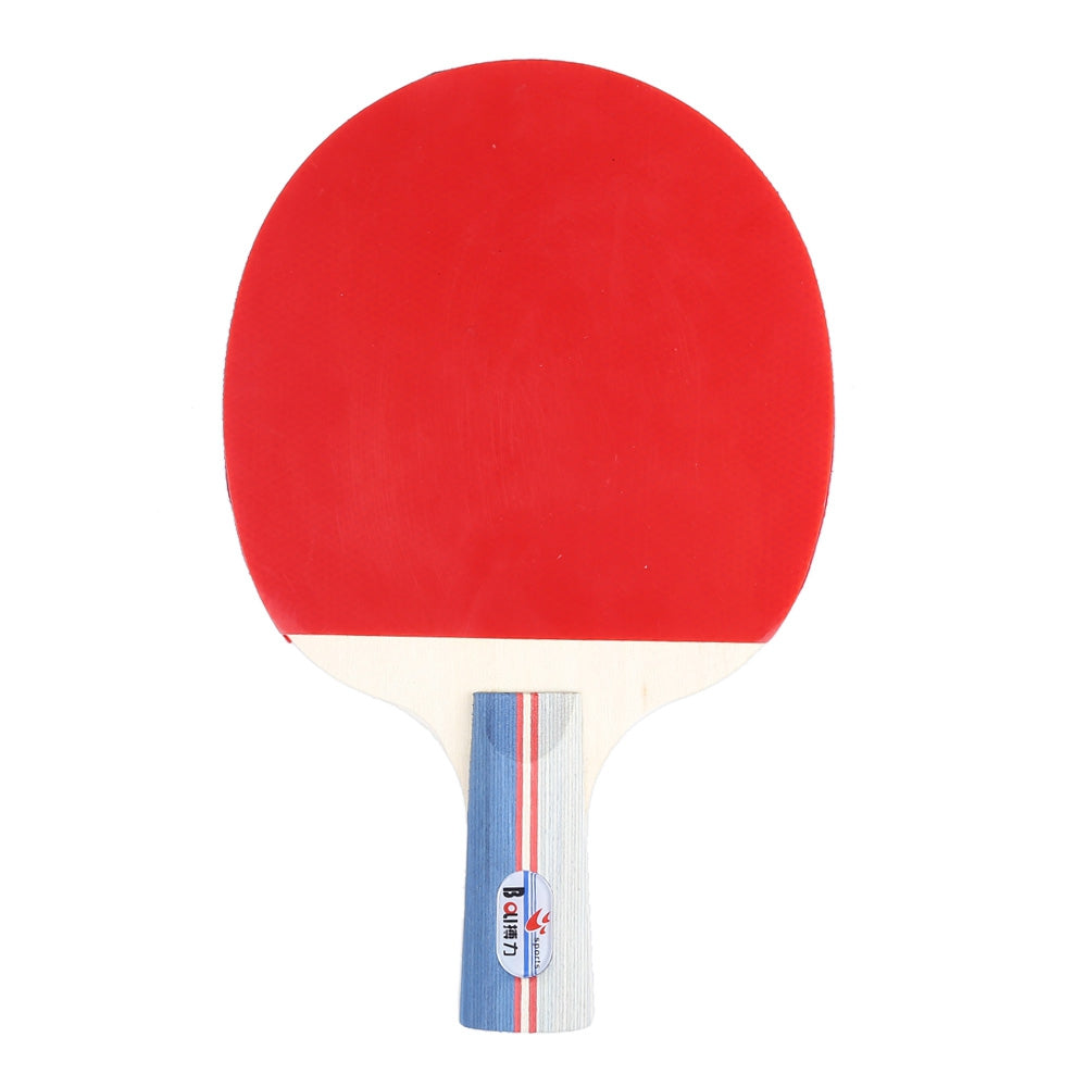 BOLI Table Tennis Ping Pong Racket Set Two Pimples-in Rubber Bats Three Balls