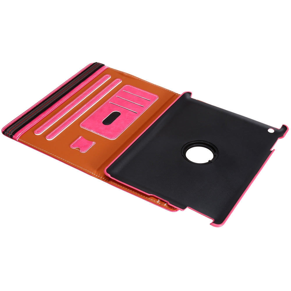 Crazy Horse Series 360 Degree Rotating Cover with Auto Sleep Wake Up Function for iPad 2 / 3 / 4