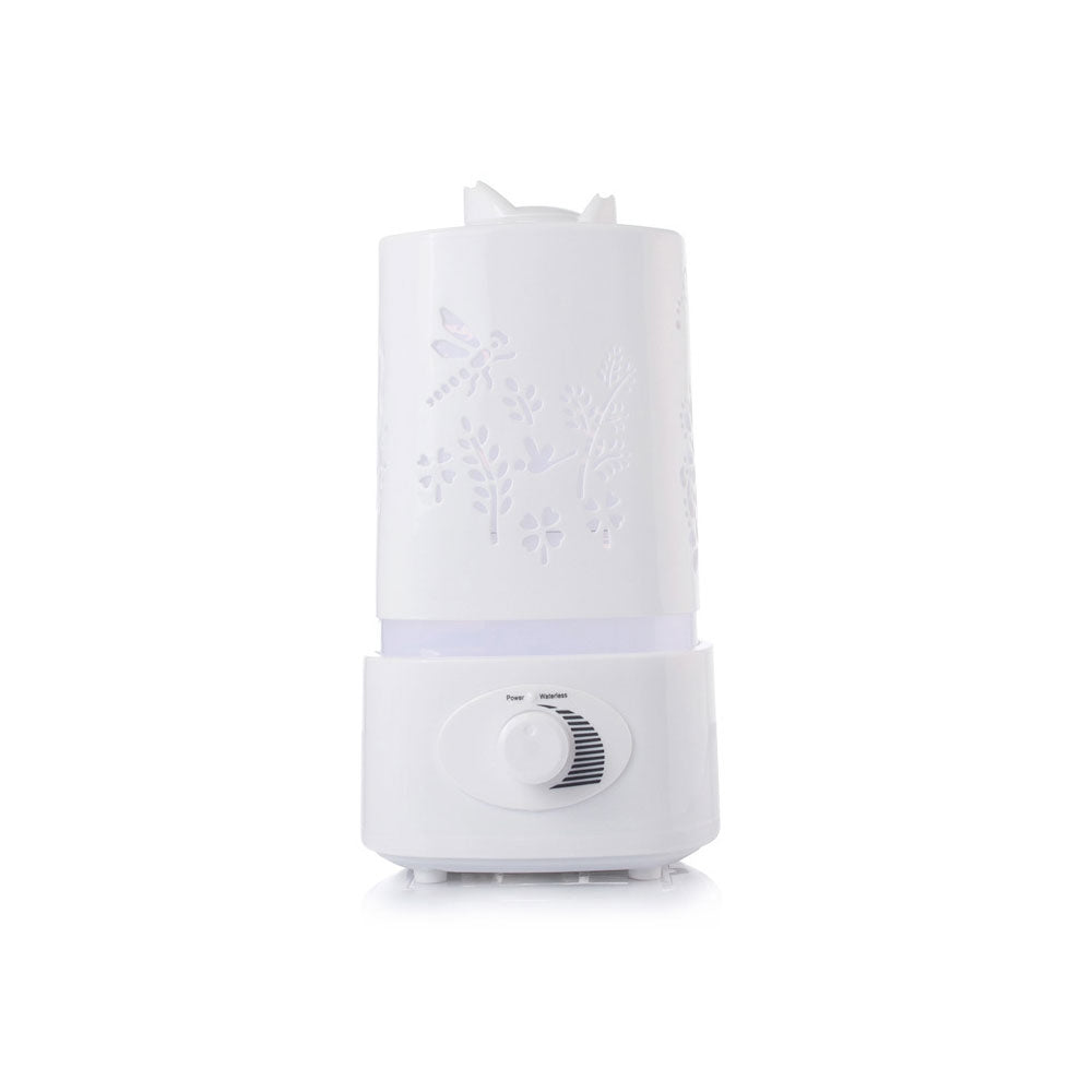 5 in 1 Ultrasonic Aroma Humidifier Aroma Oil Diffuser Air Purifier Ioniser LED Light Lamp 1.5L