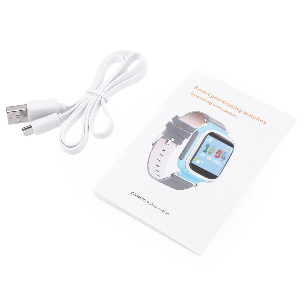 1.44 Inch Q523 Children GPS Smartwatch MTK6261 SOS GPRS Real-time Position Alarm Talkback Phone