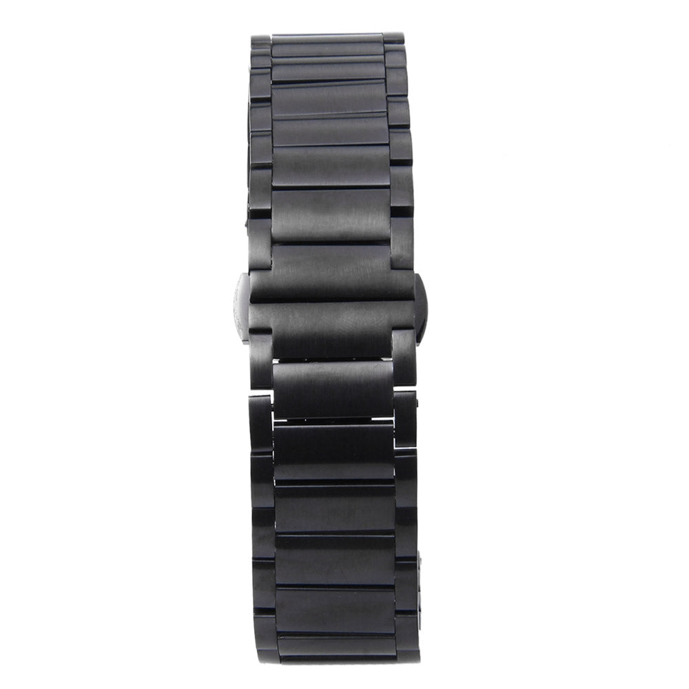 20mm Watch Strap Stainless Steel Butterfly Clasp Band