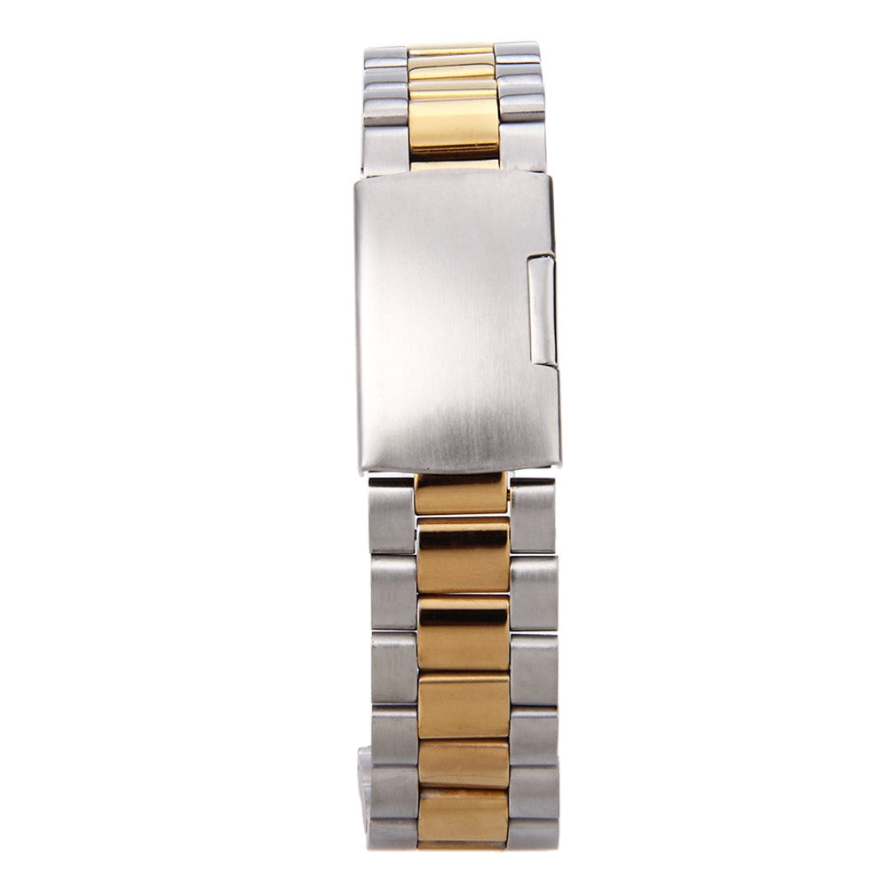 20mm Stainless Steel Watch Band Folding Clasp Strap