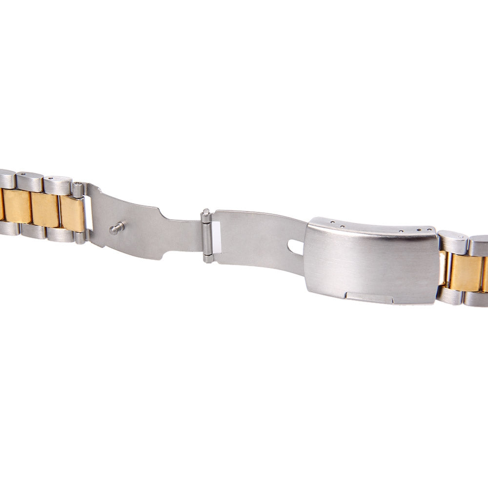 20mm Stainless Steel Watch Band Folding Clasp Strap