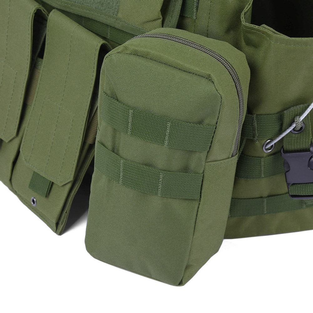 Amphibious Tactical Military Molle Waistcoat Combat Assault Plate Carrier Vest