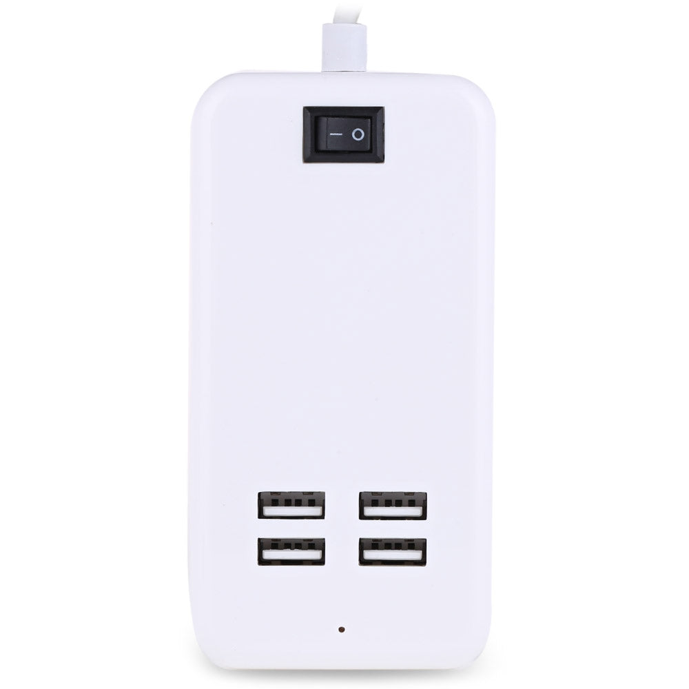 4 USB Port Multiple Wall USB Charger 15W 3A Smart Adapter Mobile Phone Charging Data Device 