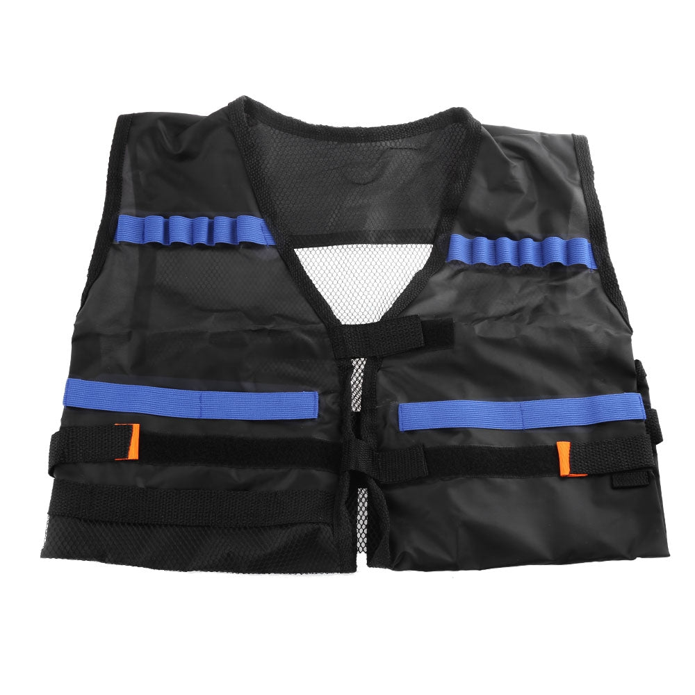 Children Adjustable Tactical Vest with Storage Pockets for Nerf N-strike Elite Team Protective W...