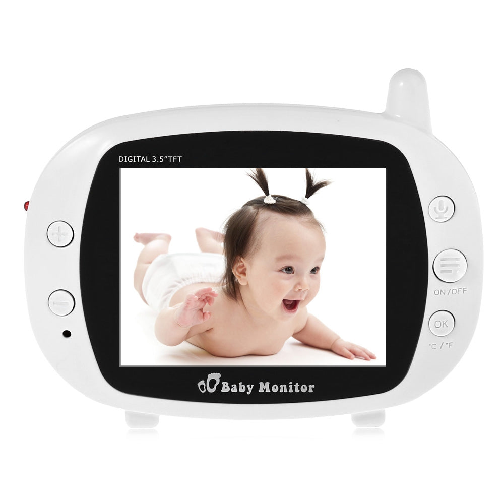 850 Wireless Digital Baby Monitor 3.5 inch LCD Screen Two Way Speak Night Vision Lullaby