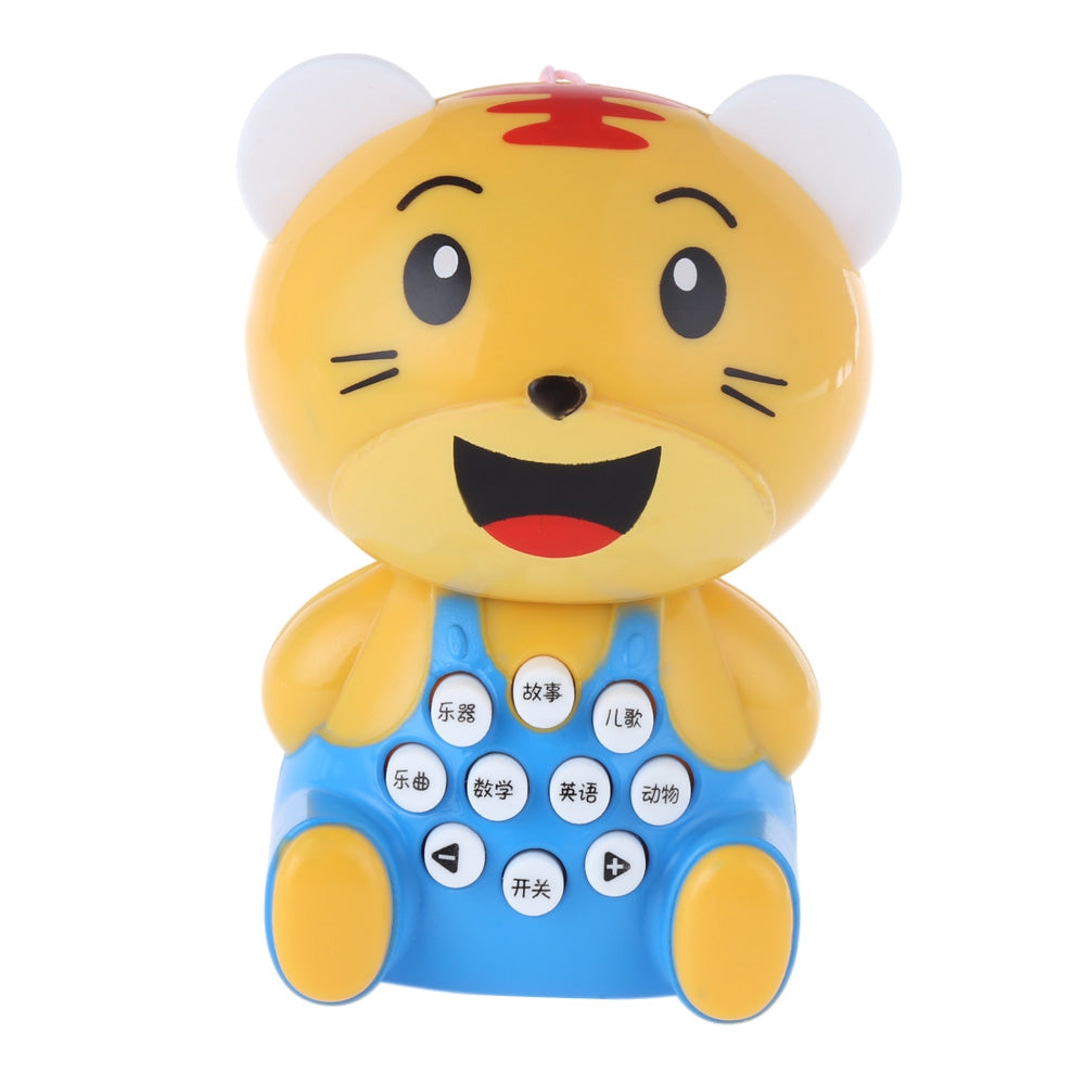 Children Mini Tiger Music Story Light Learning Machine Educational Toy