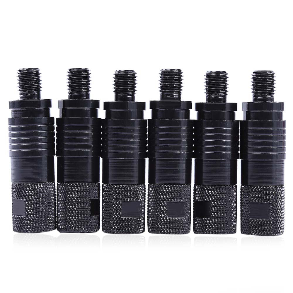 6pcs Durable Fishing Annunciator Connector Joint Bank Support Binding Head