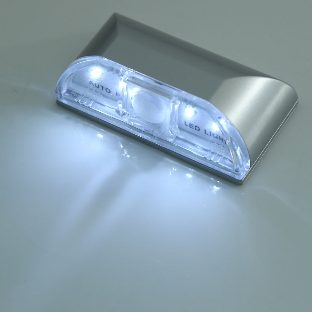 4 LEDs PIR Infrared Auto Sensor Keyhole Light Wireless Motion Detection Lamp
