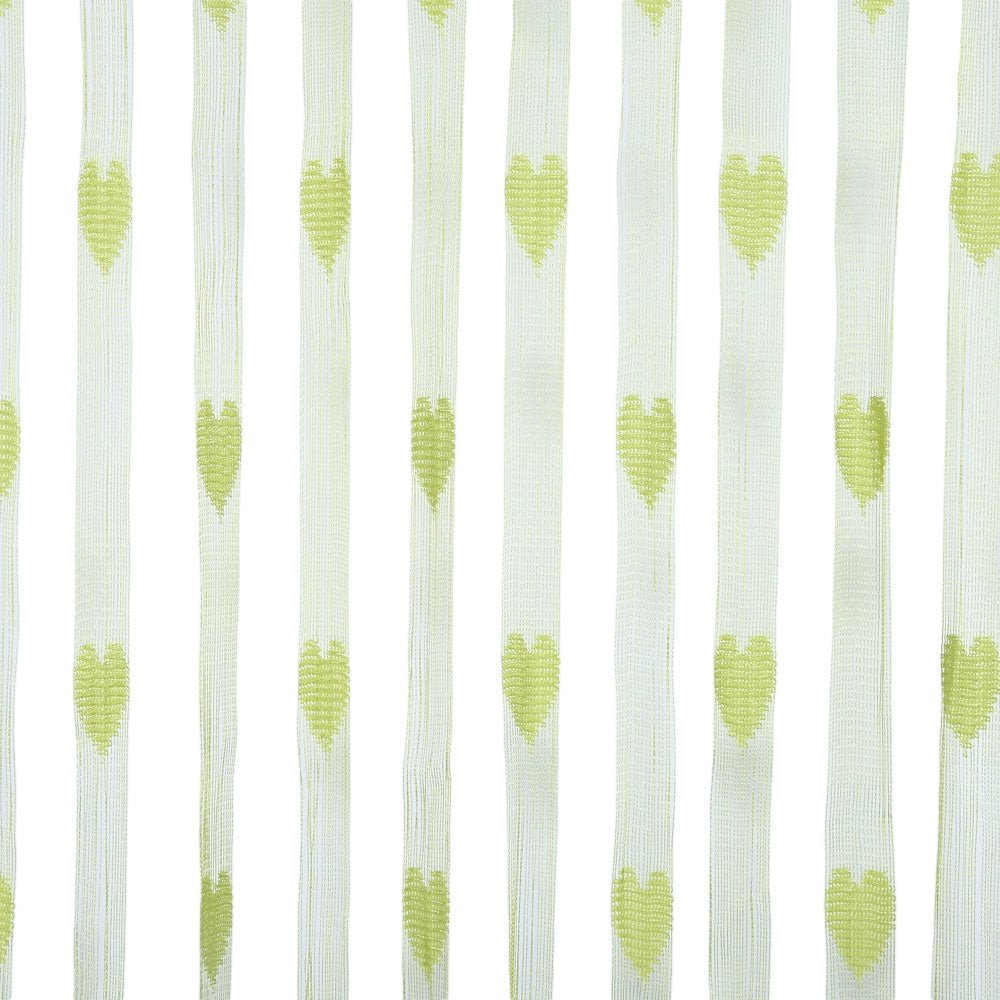 2 x 1M Romantic Heart Shape Line Tassel String Door Curtain Room Window Divider