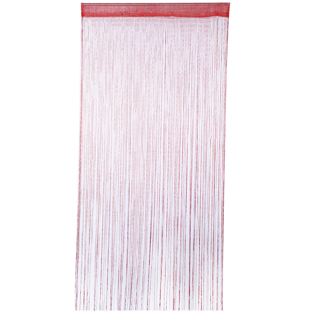 200cm x 100cm Tassel Silk String Curtain Window Door Divider Sheer Curtain