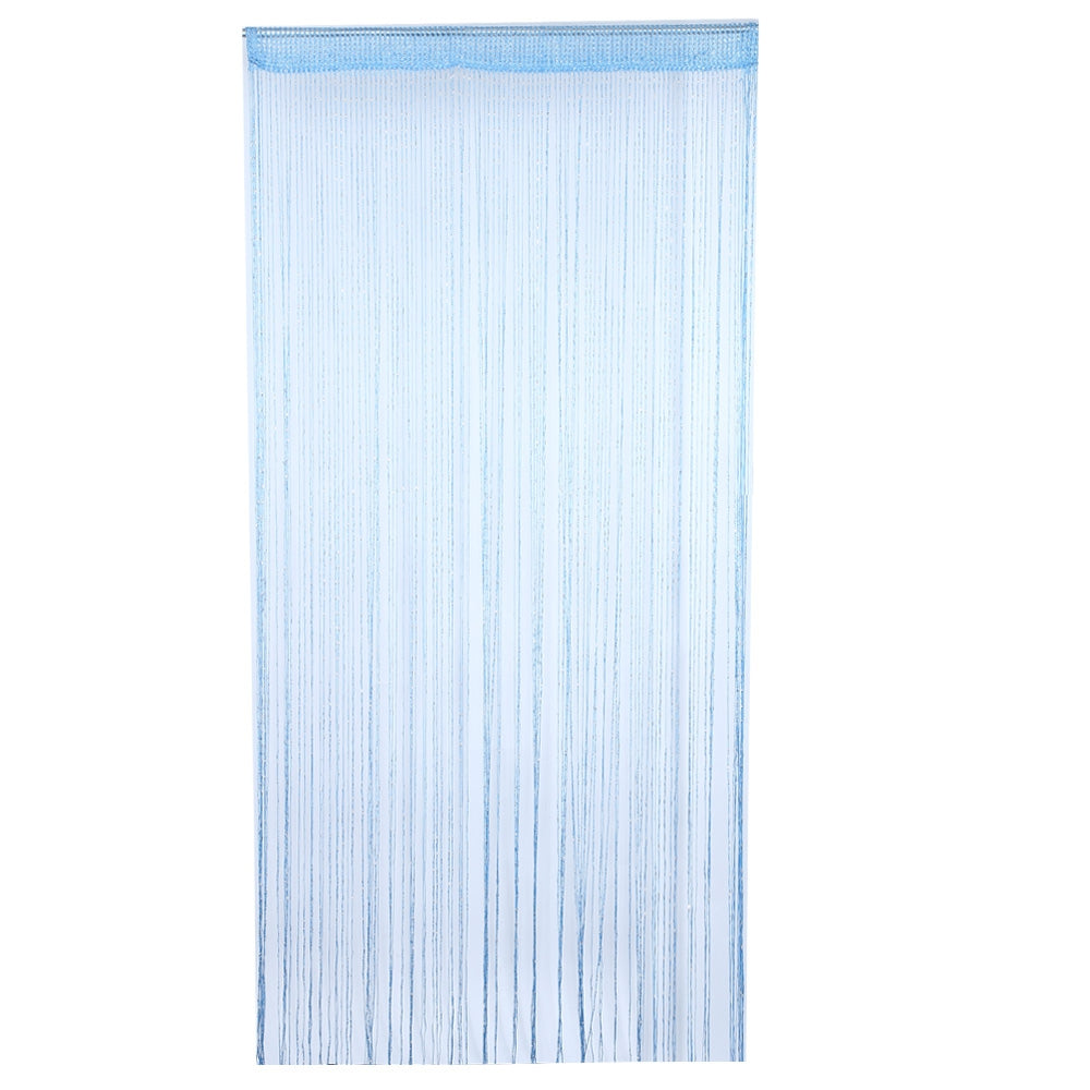 200cm x 100cm Tassel Silk String Curtain Window Door Divider Sheer Curtain
