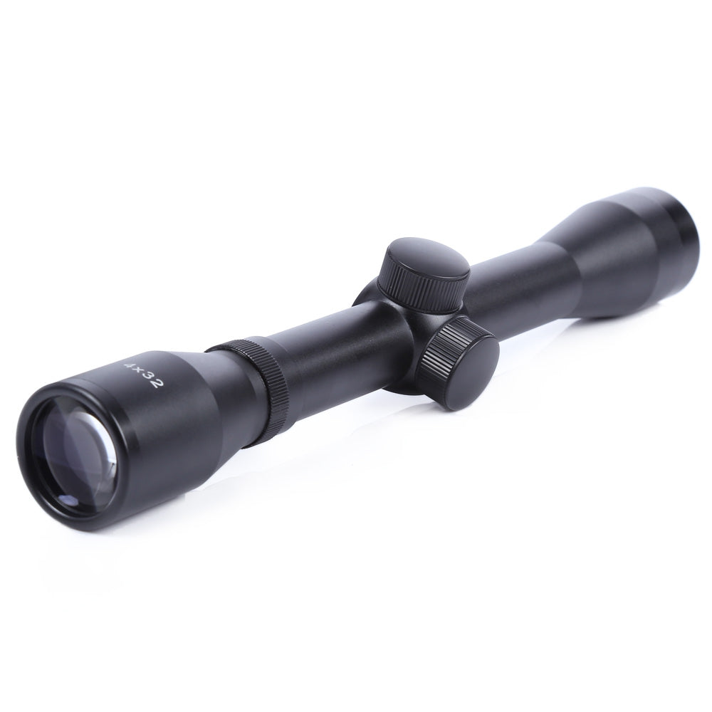 4X32 Sniper Telescopic Scope Sight Riflescope with 20MM Rail Mount for Outdoor Hunting