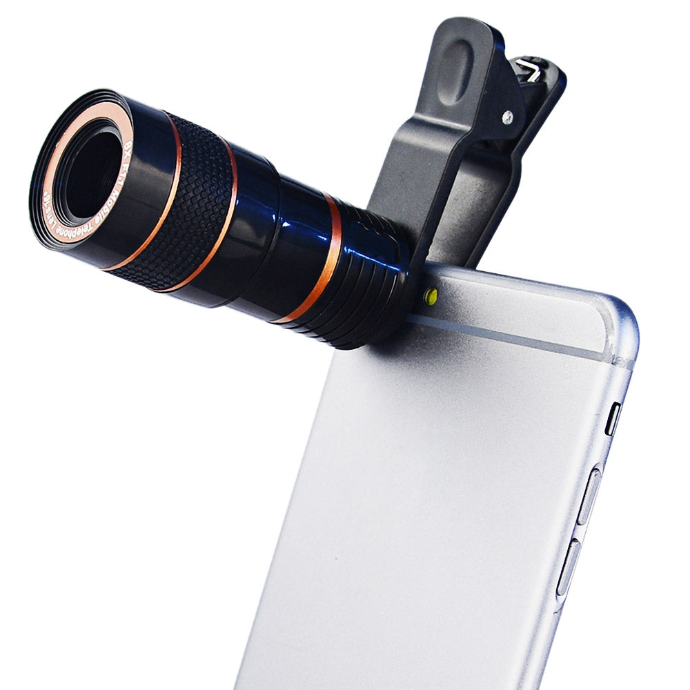 APEXEL APL - 8XSJ Universal 8X Zoom External Telephoto Lens Shutterbug Necessary for iPhone Sams...