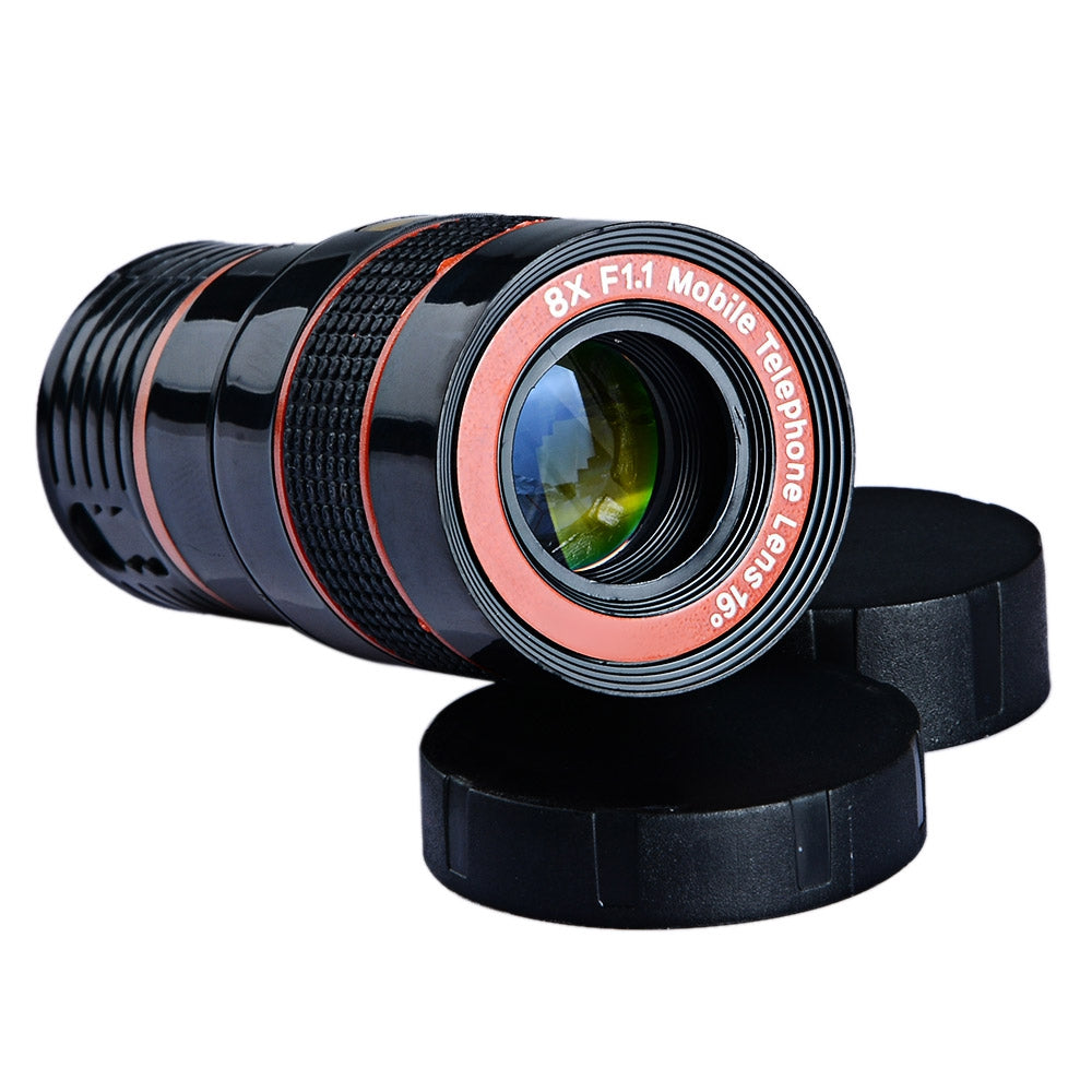 APEXEL APL - 8XSJ Universal 8X Zoom External Telephoto Lens Shutterbug Necessary for iPhone Sams...