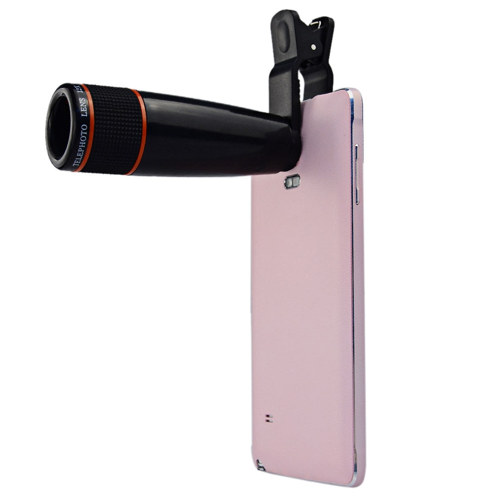 APEXEL APL - 12XSJ Universal External12X Telephoto Zoom Lens Shutterbug Necessary for iPhone Sam...