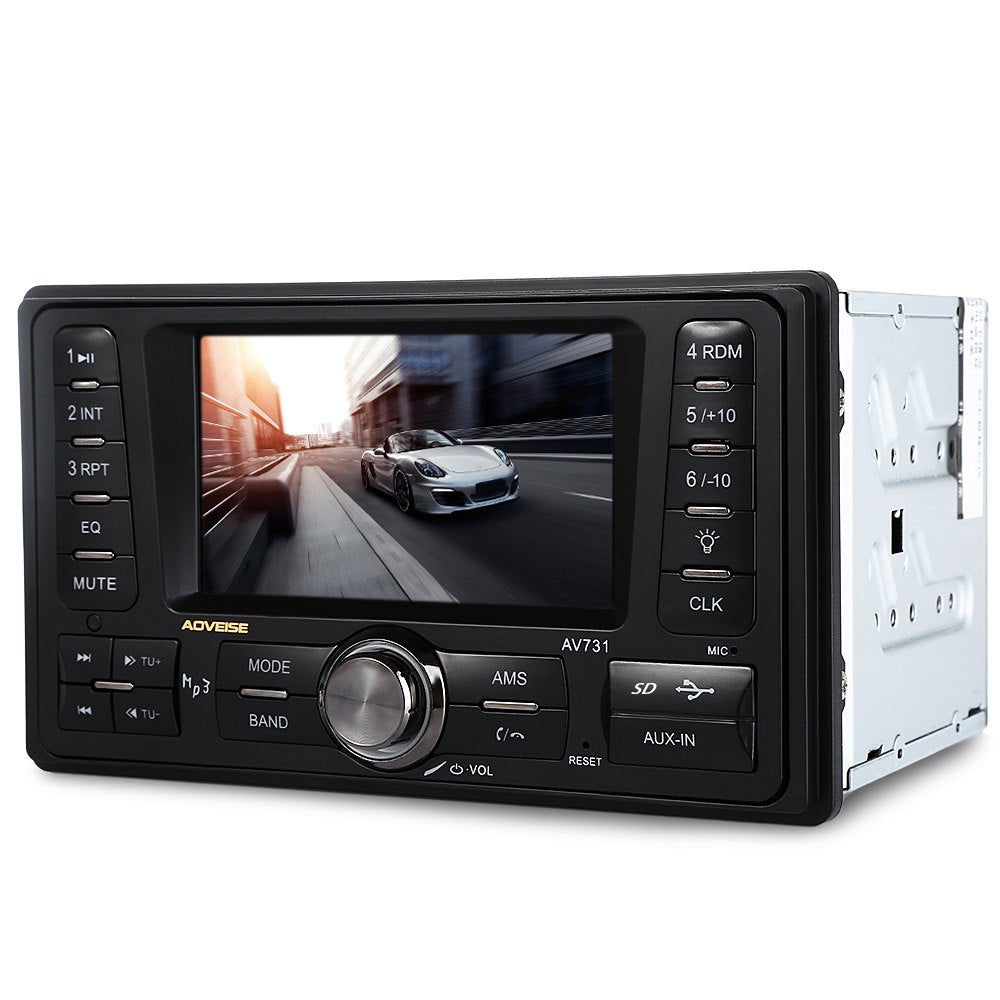AV731 4.3 Inch Car Audio Stereo 12V Auto Video AUX FM USB SD MP3 Player