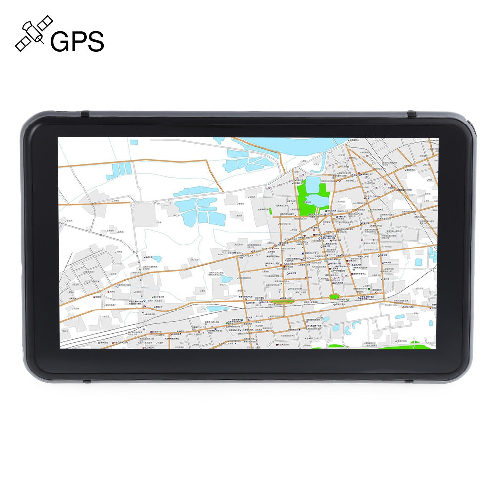 706 7 inch Truck Car GPS Navigation Navigator with Free Maps Win CE 6.0 / Touch Screen / E-book ...