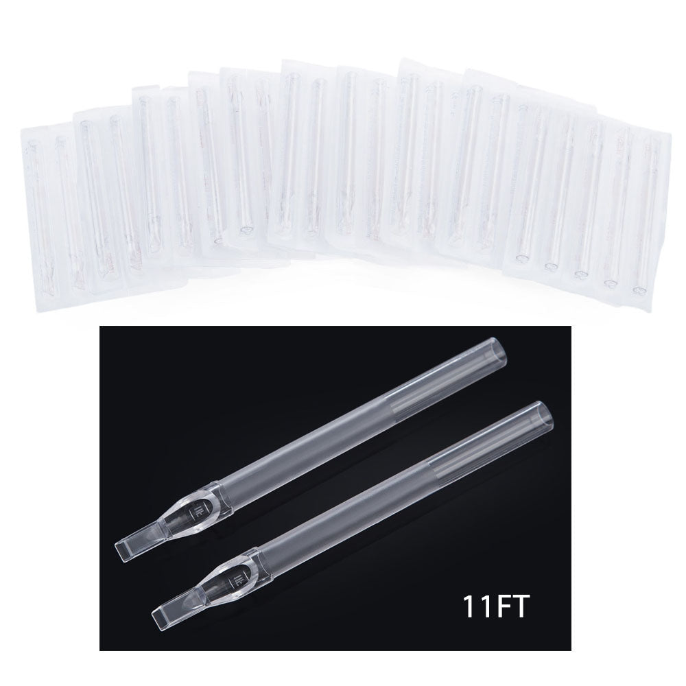 50pcs Disposable Needle Mouths Tattoo Nozzle Tip Kit Professional Gun Machine Set