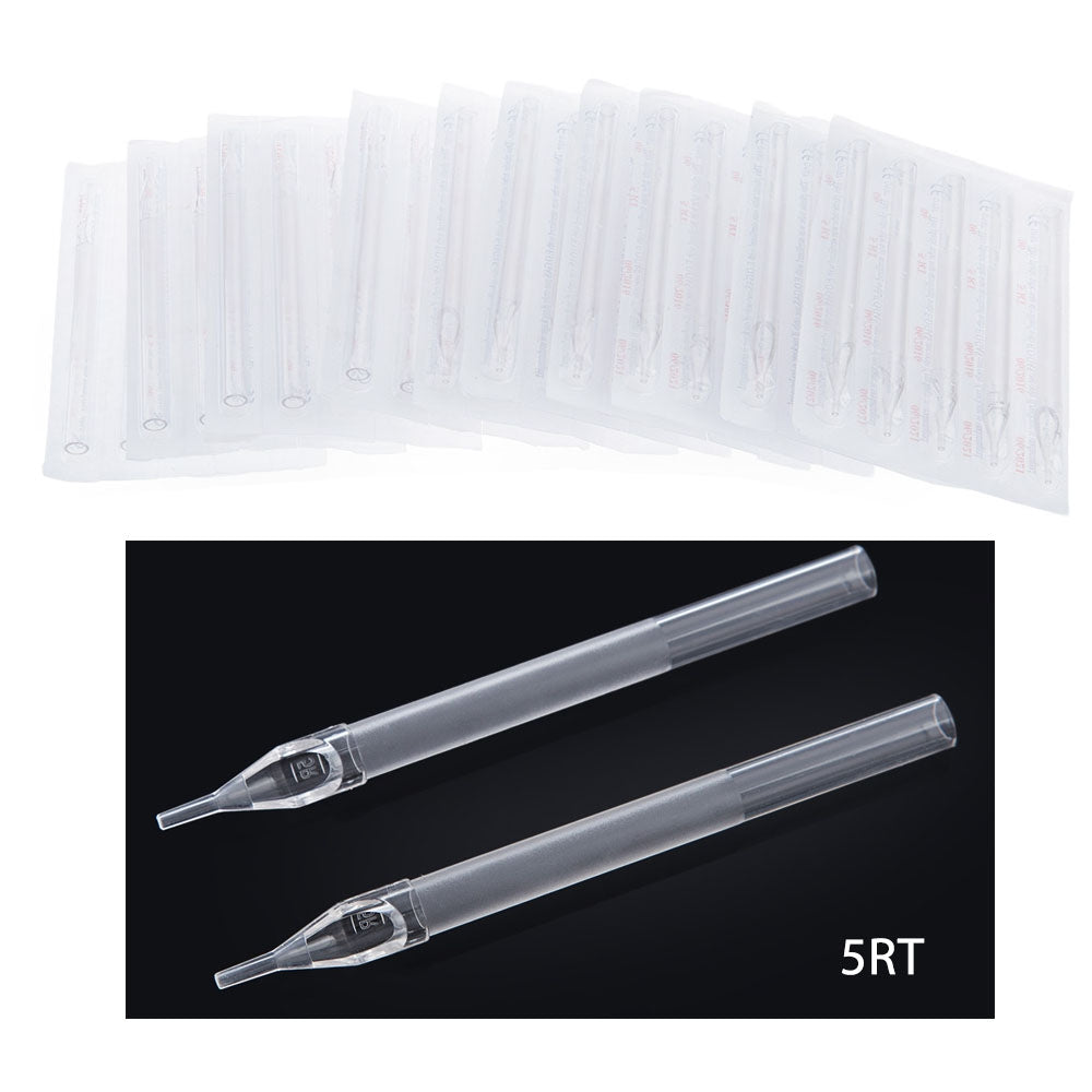 50pcs Disposable Needle Mouths Tattoo Nozzle Tip Kit Professional Gun Machine Set