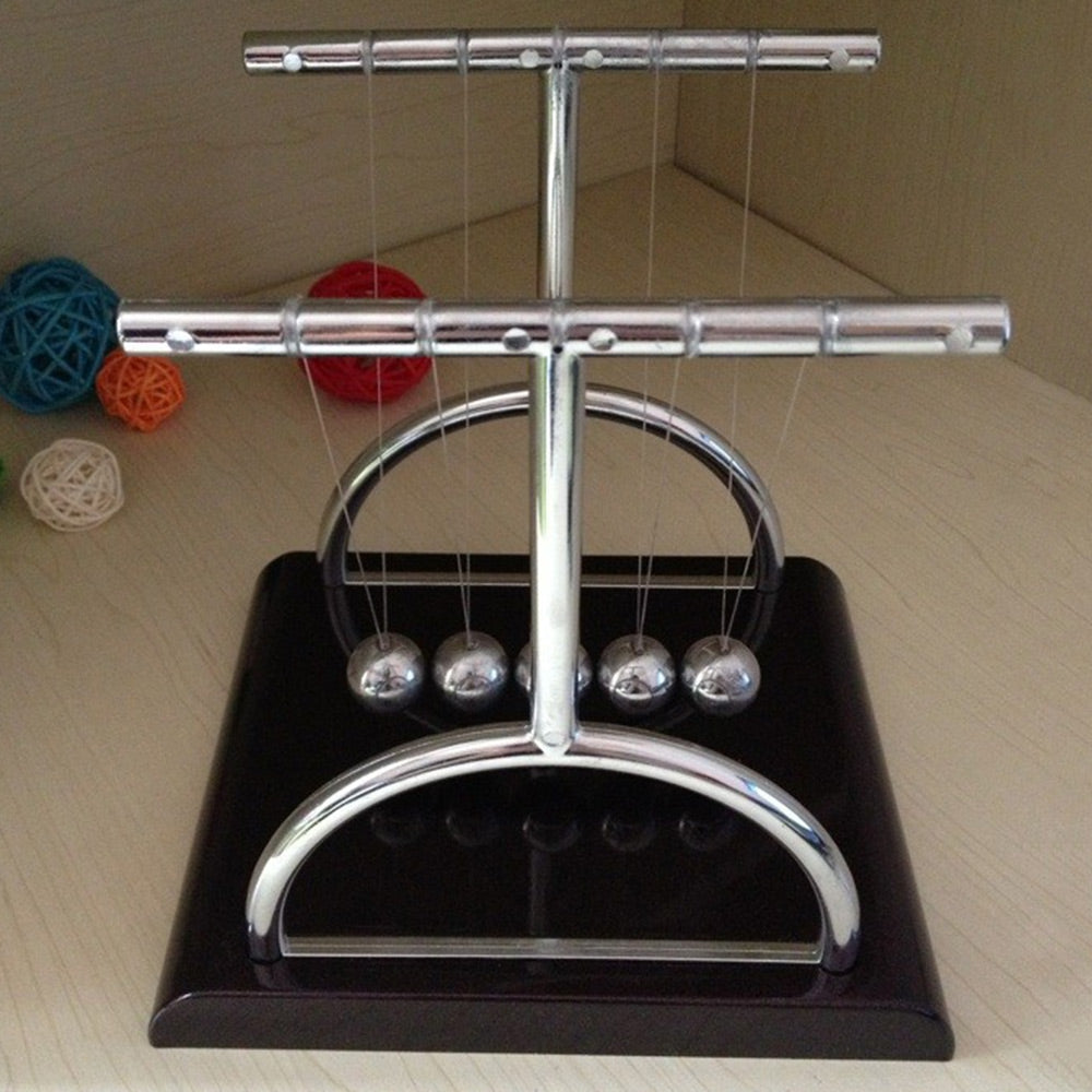 1.5cm Metal Balance Ball Physical Pendulum Novelty Desktop Toy