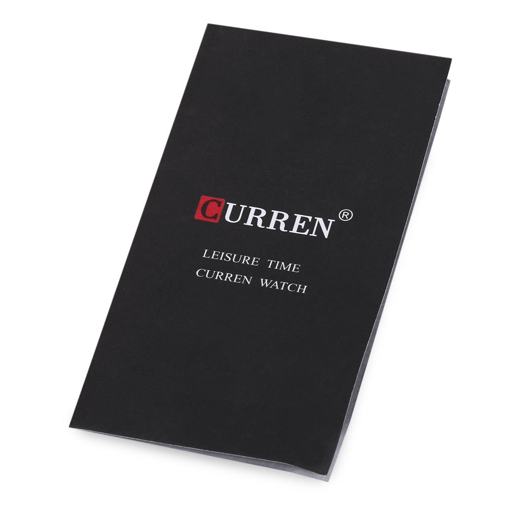 CURREN 8227 Business Men Quartz Watch with Decorative Sub-dial