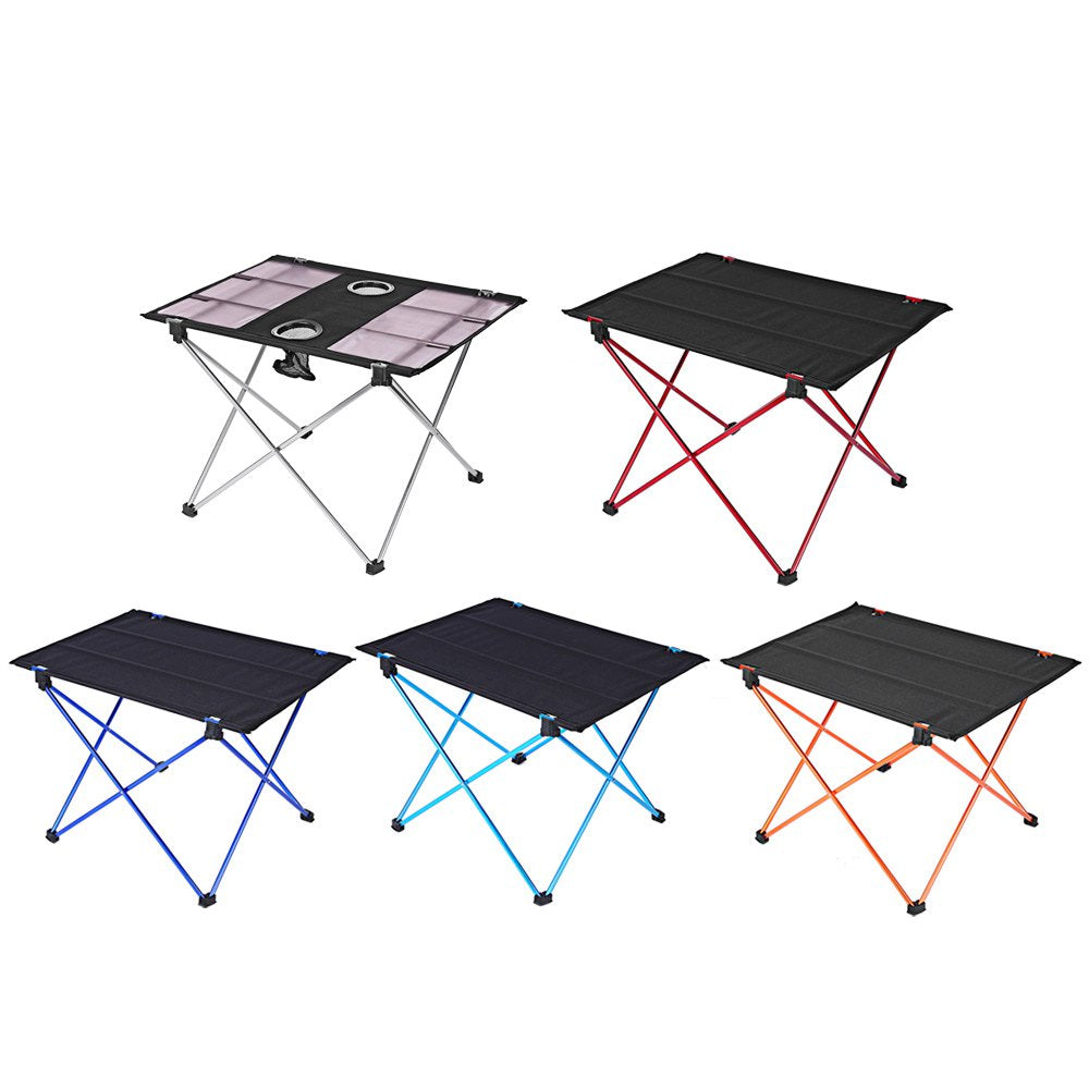 DK - 1 Aluminum Alloy Table Folding Desk Outdoor Camping Accessory