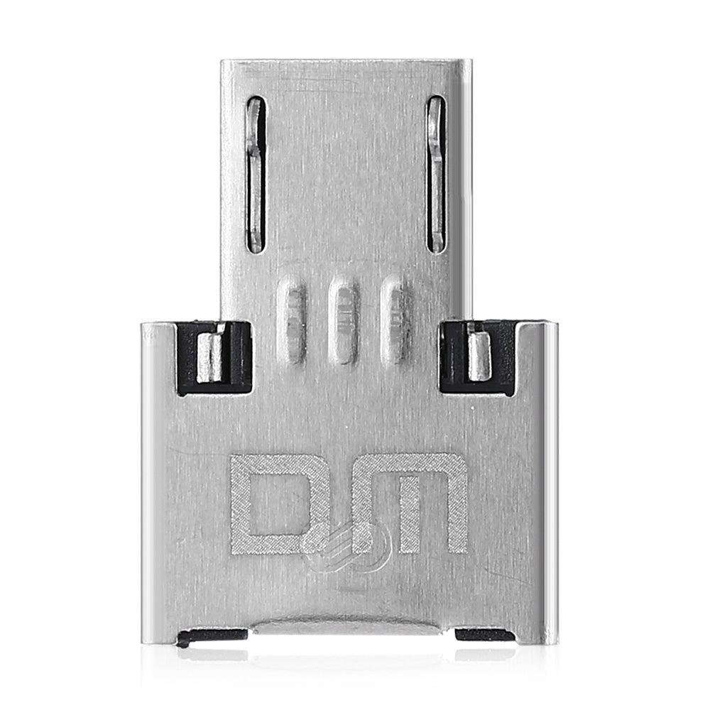 DM USB to Micro USB Male OTG Adapter Compatible with USB Disk / Phone / Tablet etc.