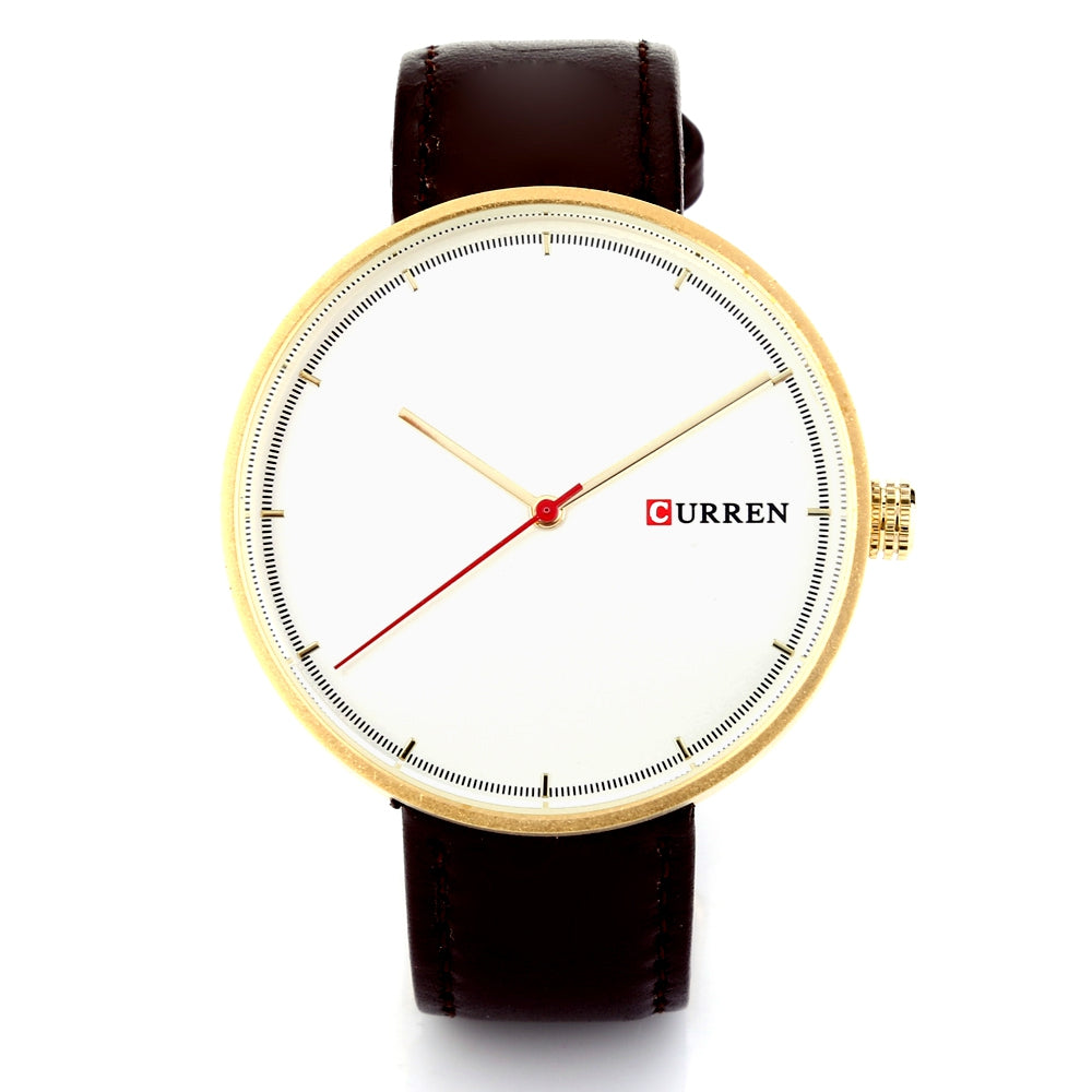 CURREN 8223 Casual Male Quartz Watch with Big Dial