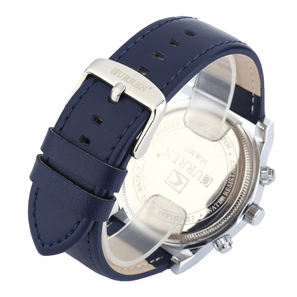 CURREN 8207 Casual Male Quartz Watch with Decorative Sub-dial