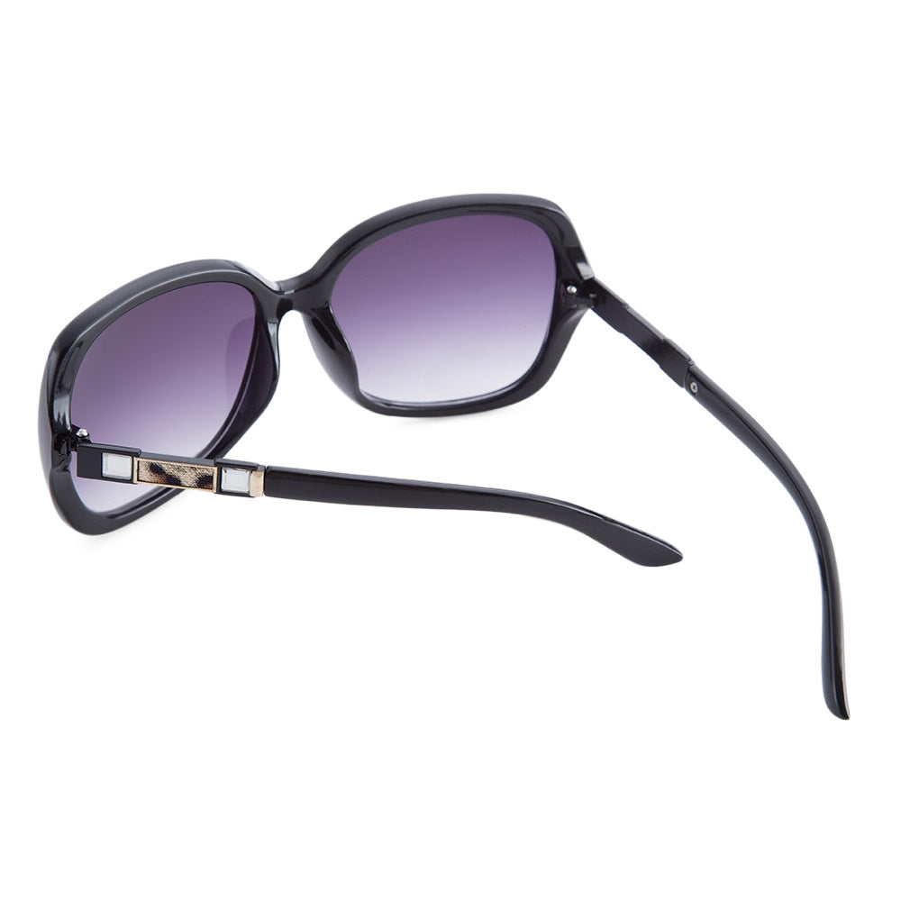 Casual Color Coated Shield Design Full Frame Women Sunglasses UV400