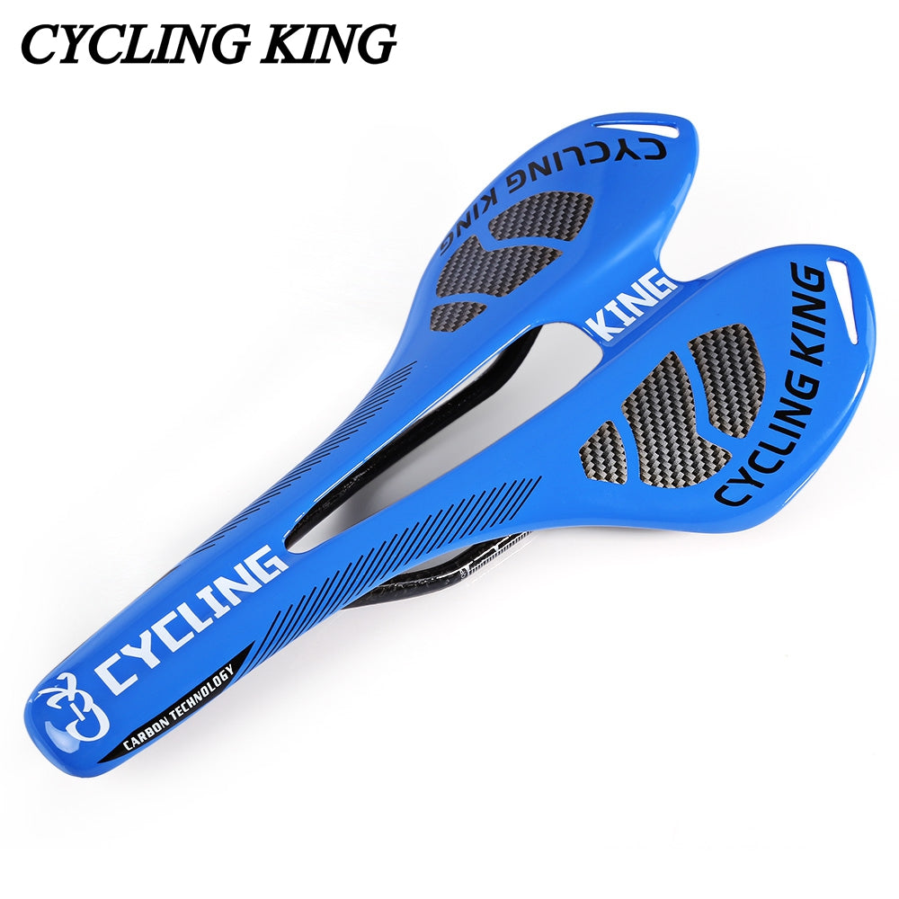 Cycling King Bicycle MTB Bike Durable 3K Full Carbon Seat Saddle