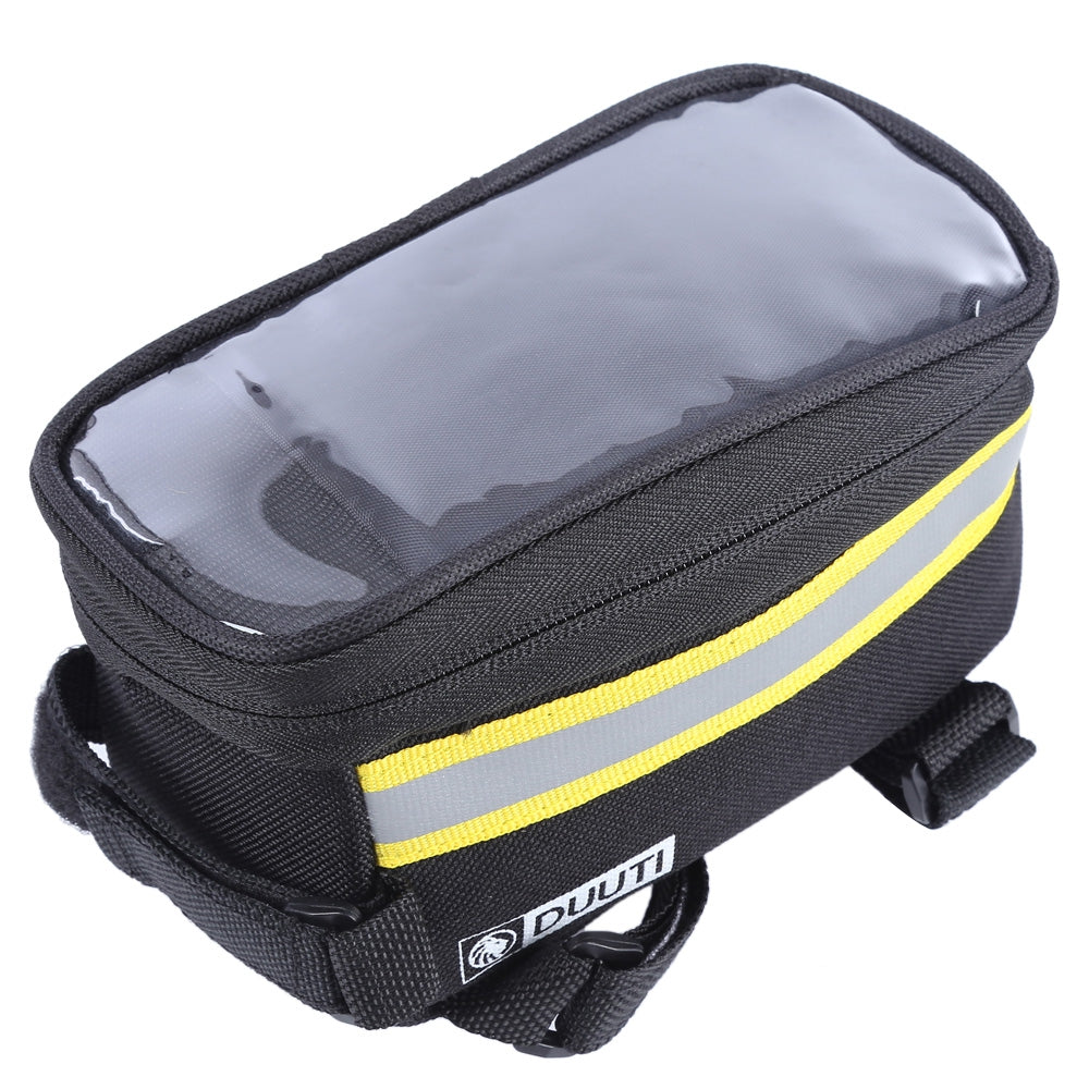 DUUTI Touchscreen Bike Phone Case Bicycle Frame Front Tube Handlebar Bag Panniers