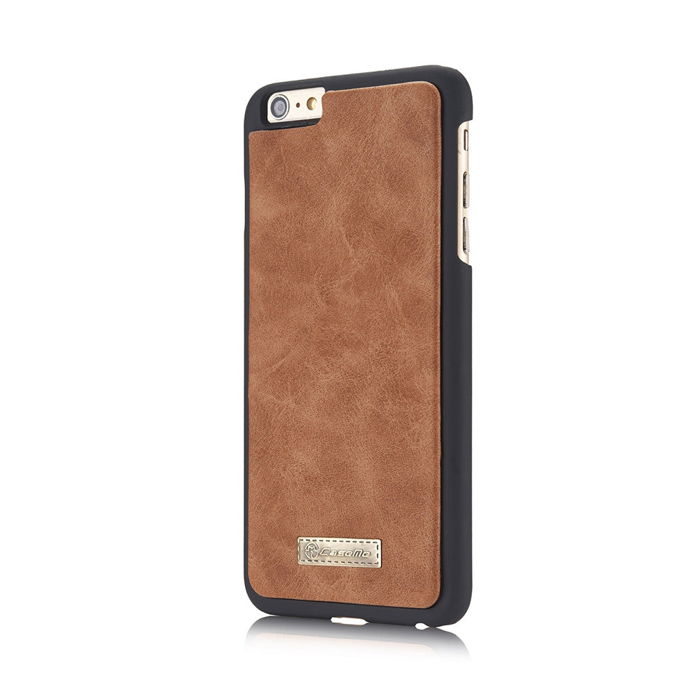 2 in 1 PU Leather Pocket Protective Case for iPhone 6 / 6S Full Body Mobile Shell with Card Slot