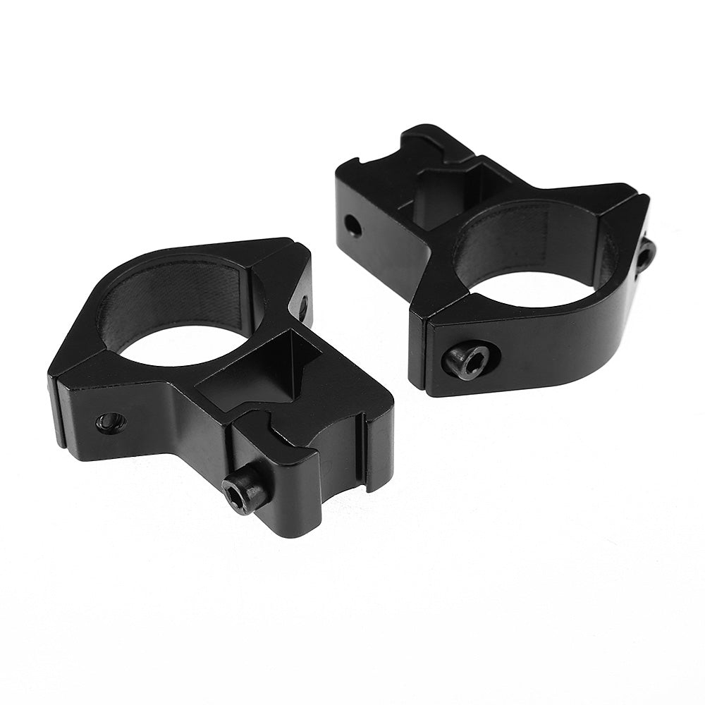 2pcs 11mm Rings See-thru Handgun Scope Mount for Rail